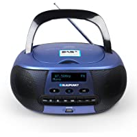 Blaupunkt BD 400 Boom Box con Radio Digital Dab +- RDS- niños Reproductor de CD- Entrada Auxiliar- USB- MP3- Azul